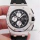 Perfect Replica Audemars Piguet Royal Oak Offshore Stainless Steel Case Black Steel Bezel 44mm Watch  (7)_th.jpg